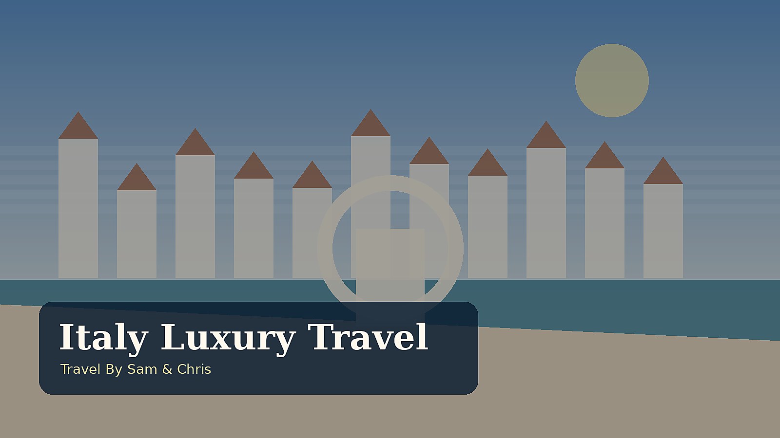 Italy Luxury Travel destination photo for Travel By Sam & Chris